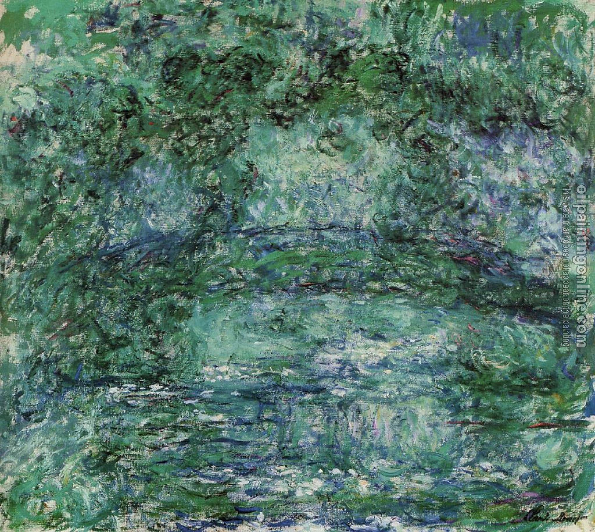 Monet, Claude Oscar - The Japanese Bridge